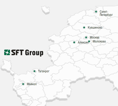 SFT Group. География предприятий