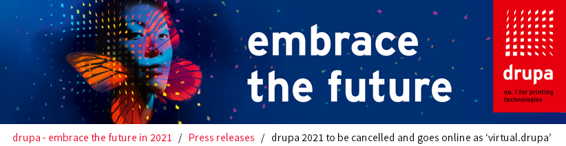 drupa 2021 to be cancelled and goes online as ‘virtual.drupa’