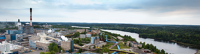 Svetogorsk pulp & paper mill. Фото © internationalpaper.com